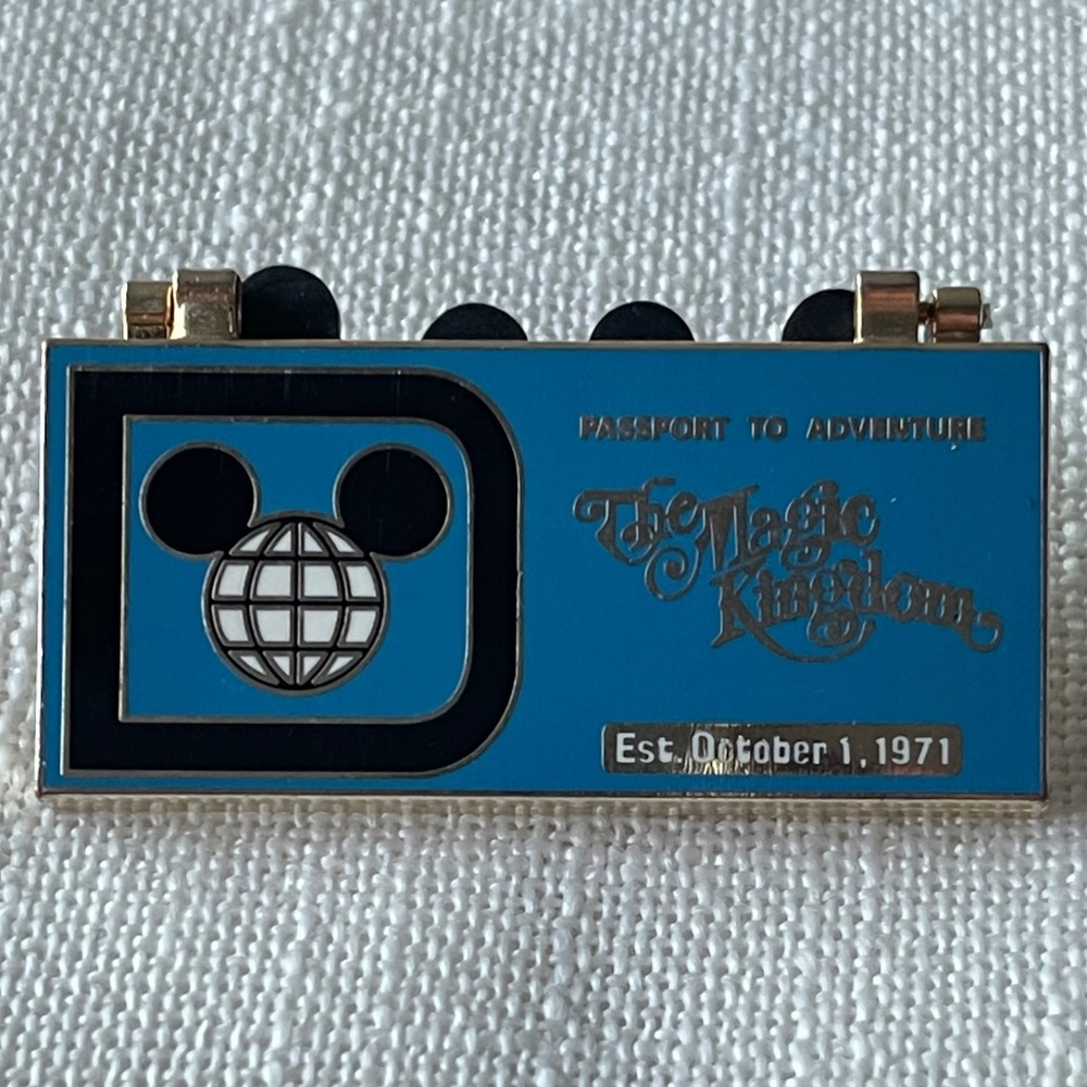 Disney Magic Kingdom Passport Pin
